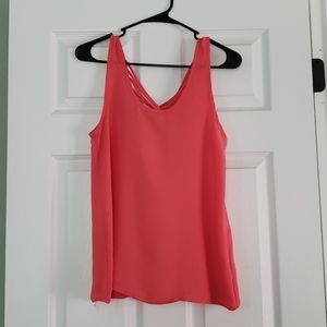 Coral Colored Top Size Small